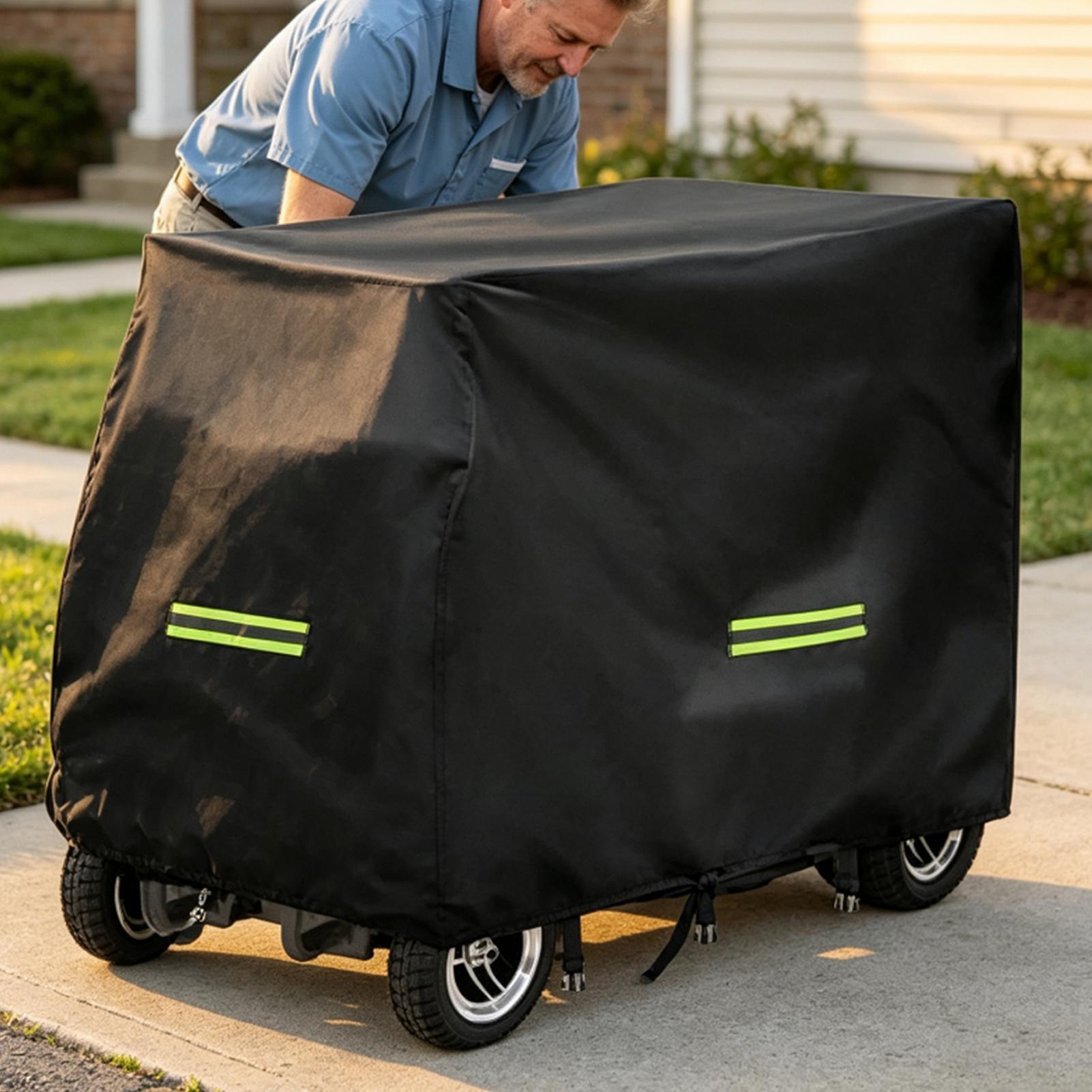 Electric Scooter Rain Cover - Penutup Skuter Mobilitas Tahan Air, Penutup
