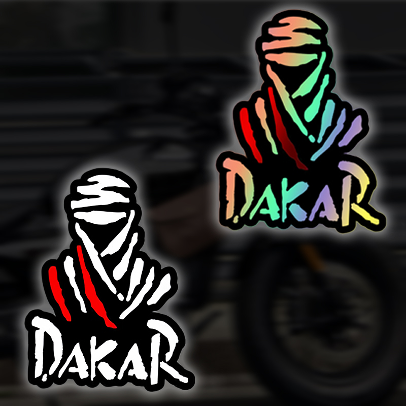 Scooter Helmet Set - 1 Buah Stiker Sepeda Motor Permainan