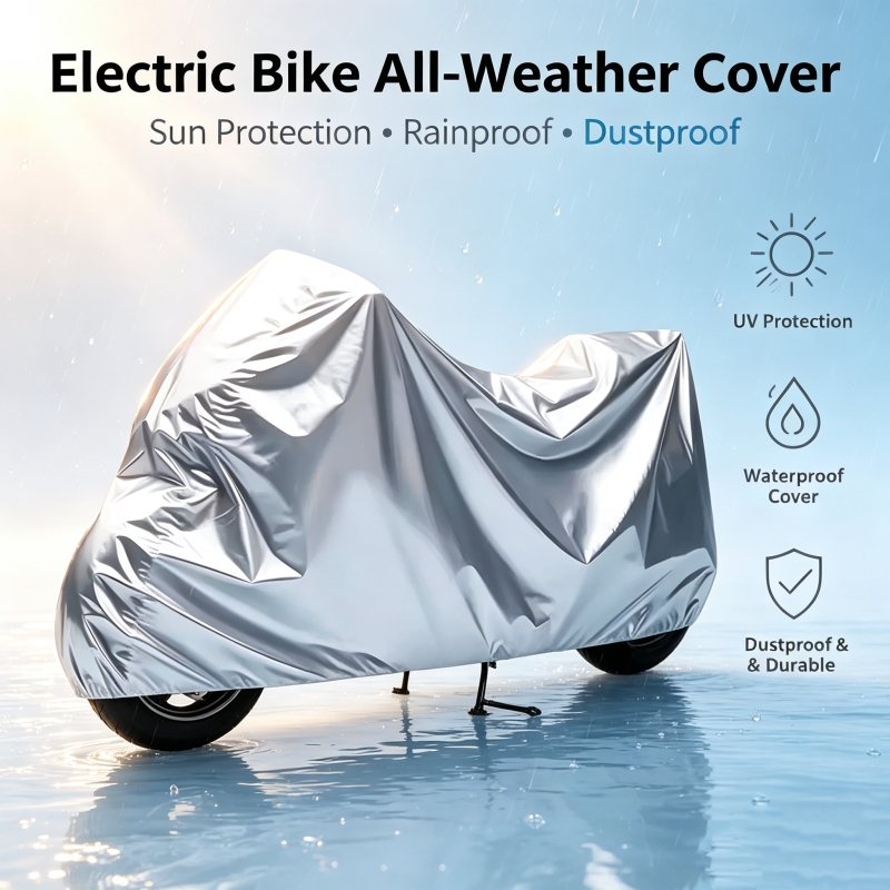 Electric Scooter Rain Cover - Sarung Motor Universal Anti Air, Pelindung