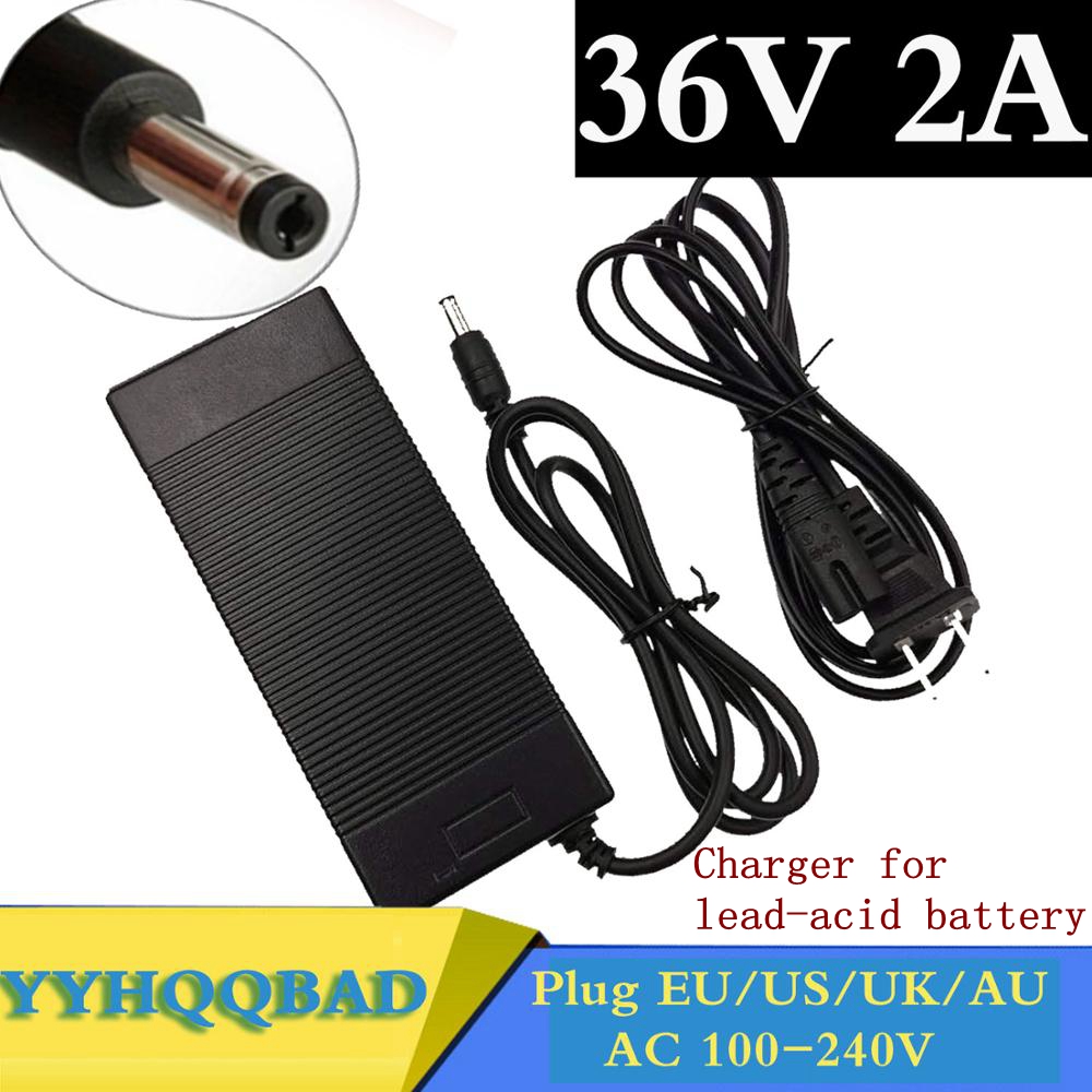 Electric Scooter Charger - Pengisi Daya Baterai Asam Timbal 36V