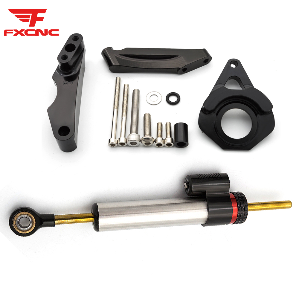 Untuk Suzuki GSXR600 750 K4 20 - Steering Damper Stabilizer Kit Cnc ulasan dan harga