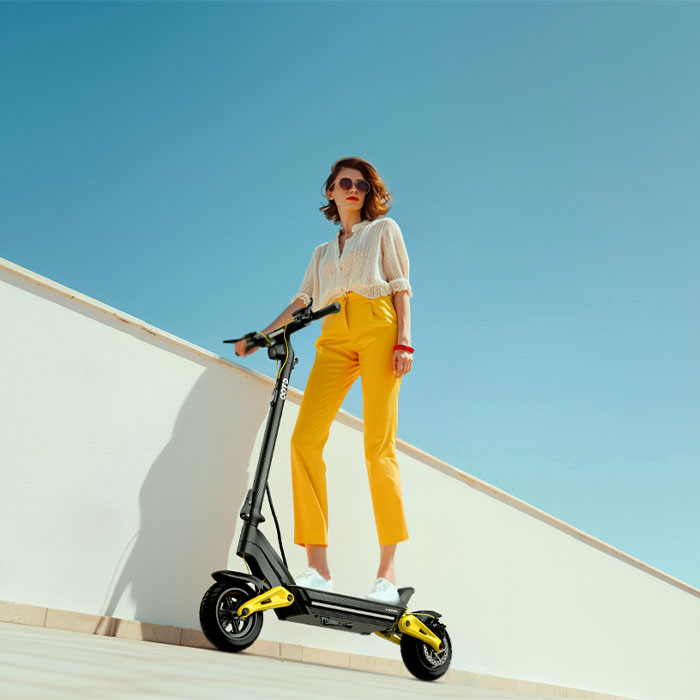 Skuter Listrik Lipat Ringan Su - Folding Electric Scooter ulasan dan harga