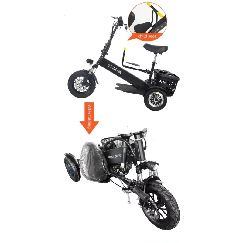 【2026】Skuter Listrik Lipat 3 R - Electric Scooter 500W ulasan dan harga