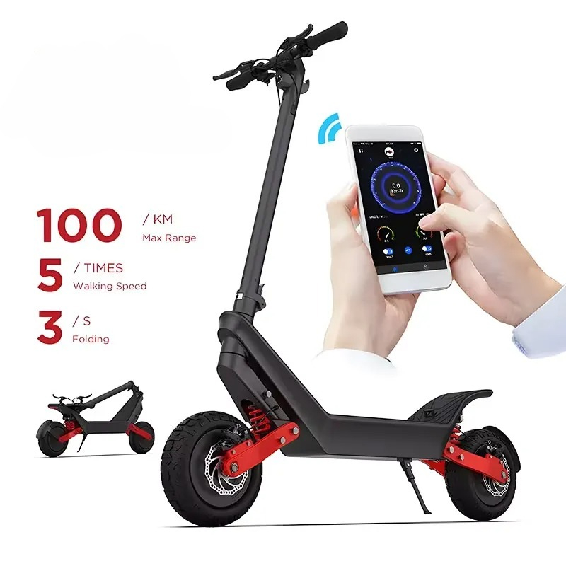 Skuter Listrik X10 Motor Ganda - Electric Scooter Adults ulasan dan harga