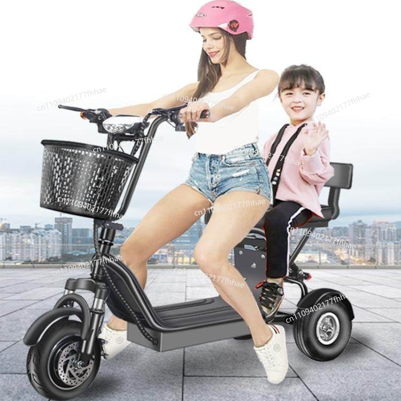 Sepeda Motor Listrik Roda Tiga - Folding Electric Scooter ulasan dan harga