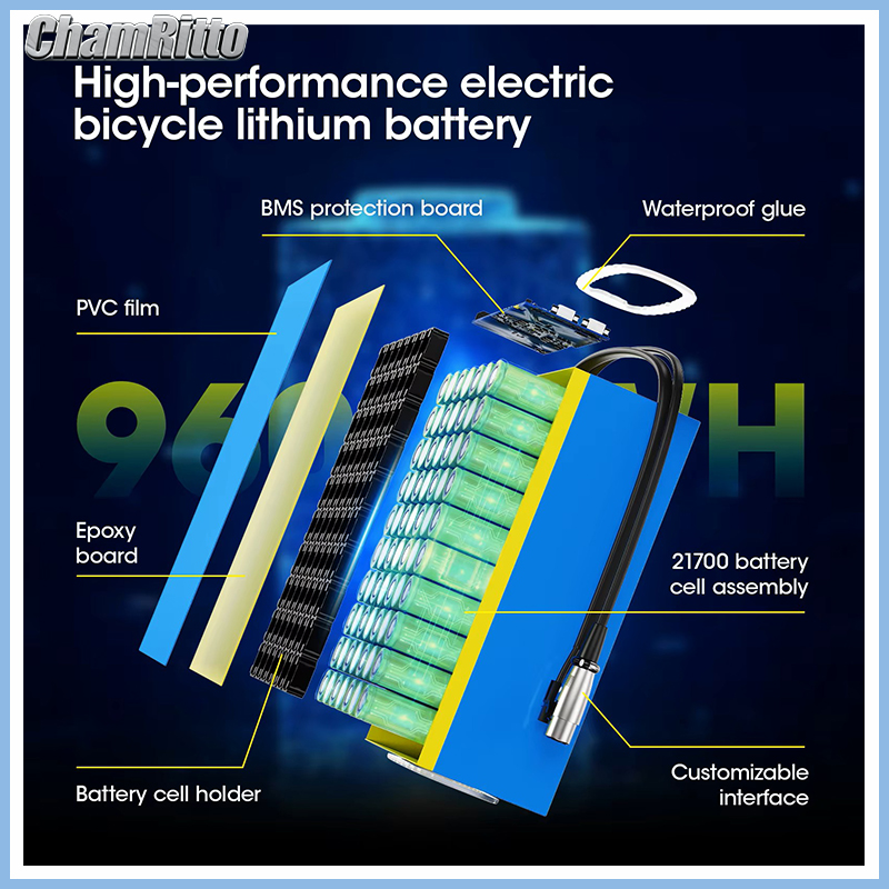 Baterai Lithium 21700 E-bike S - 60V 30Ah 21700 Battery Pack ulasan dan harga