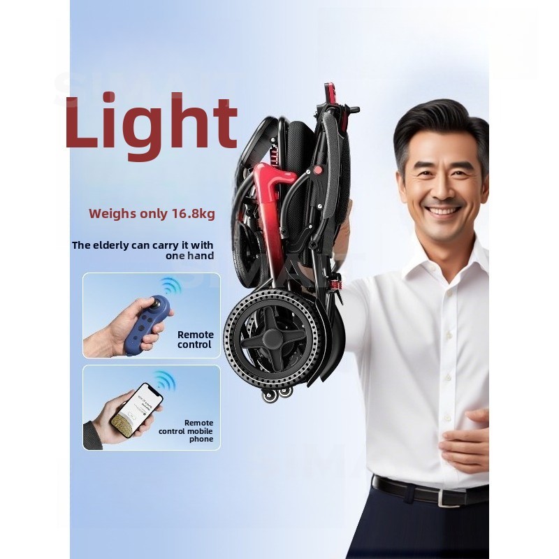 Kursi Roda Listrik Baru, Otoma - Folding Electric Scooter ulasan dan harga